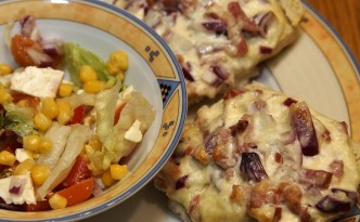 Mahlzeit - Rezept - Flammkuchen Baguette 05- FemNews.de
