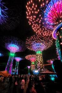"Garden Rhapsody", die Musik- und Lichtshow in Gardens by the Bay. Lass dir diese Show nicht entgehen! - FemNews.de – City-Check Singapur
